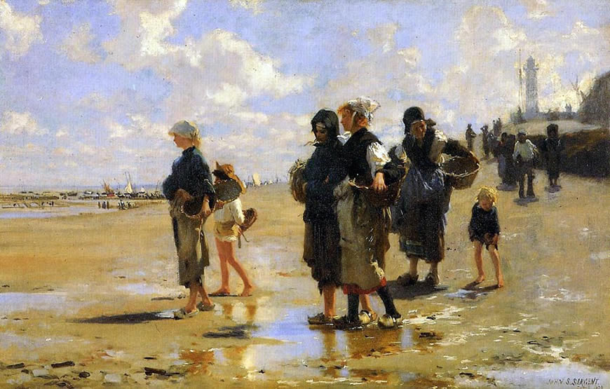 The Oyster Gatherers of Cancale (Собиратели мидий из Канкале), 1878