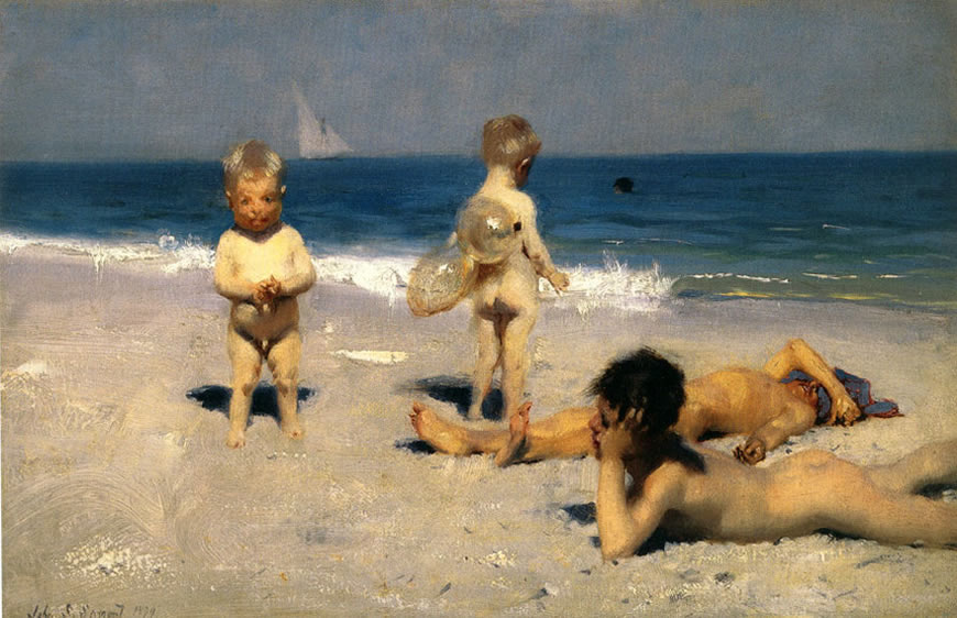 Neapolitan Children Bathing (Неополитанские купающиеся дети), 1879