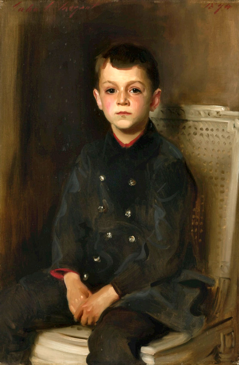 Portrait of Lancelot Allen (Портрет Ланселота Аллена), 1894