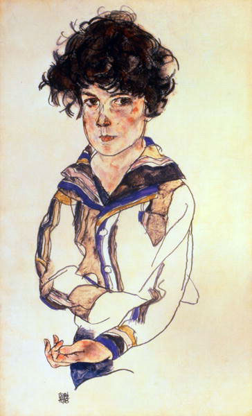 Young Boy (Мальчик), 1918 