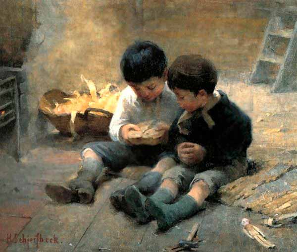 Children Playing (Игрющие дети), 1894