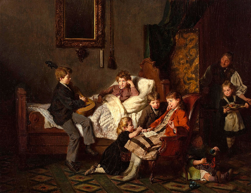 Entertaining the convalescent (Развлекая выздоравливающего)