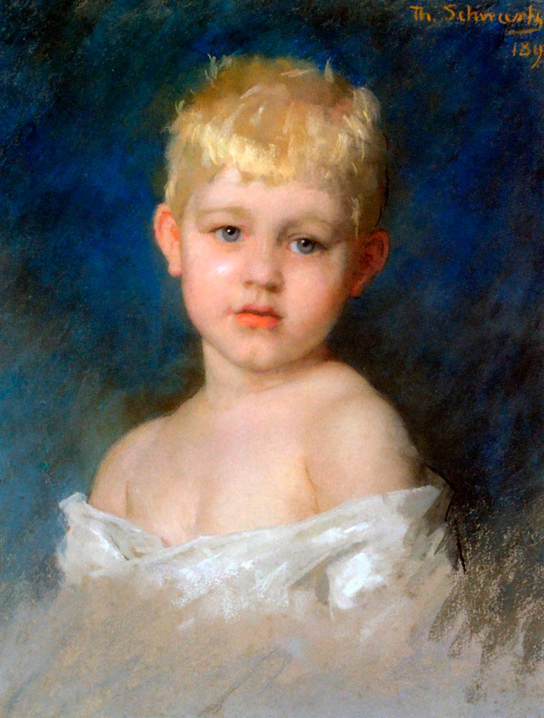 Portrait of a young boy (Портрет мальчика), 1896