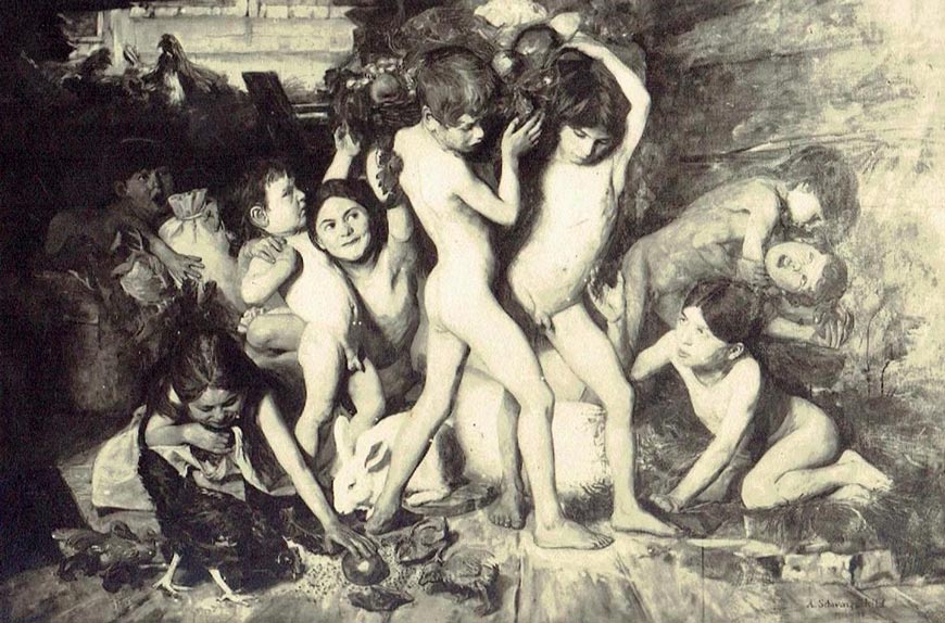 Bacchanal der Putten (Вакханалия путти)