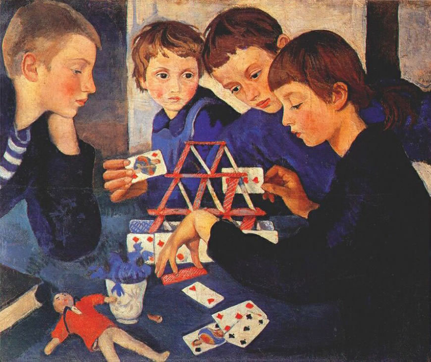 Kapтoчный дoмик (House of cards), 1919