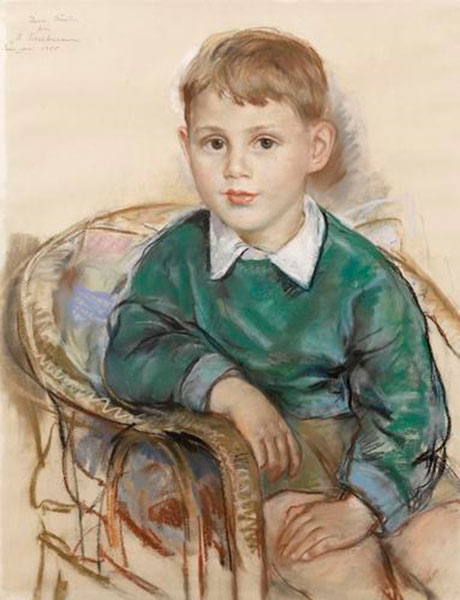 Портрет Дэвида Хантера (Portrait of David Hunter), 1955