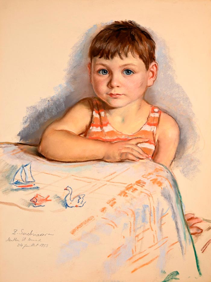 Портрет Жоржа в детстве (Portrait de Georges enfant), 1933