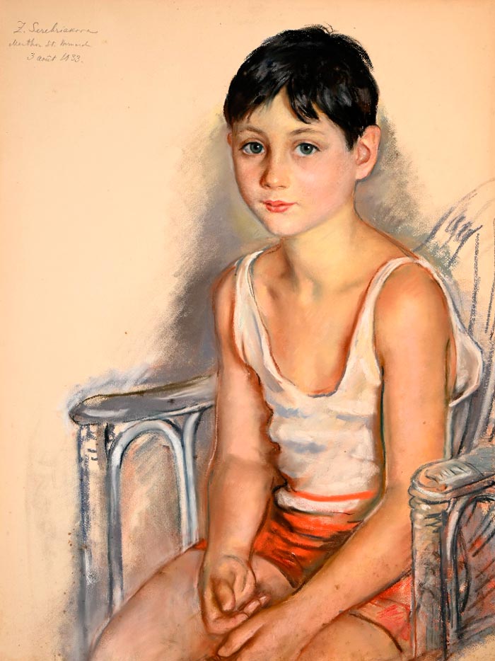 Портрет Мишеля / Миши (Portrait de Michel enfant), 1933