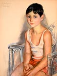 Portrait de Michel enfant