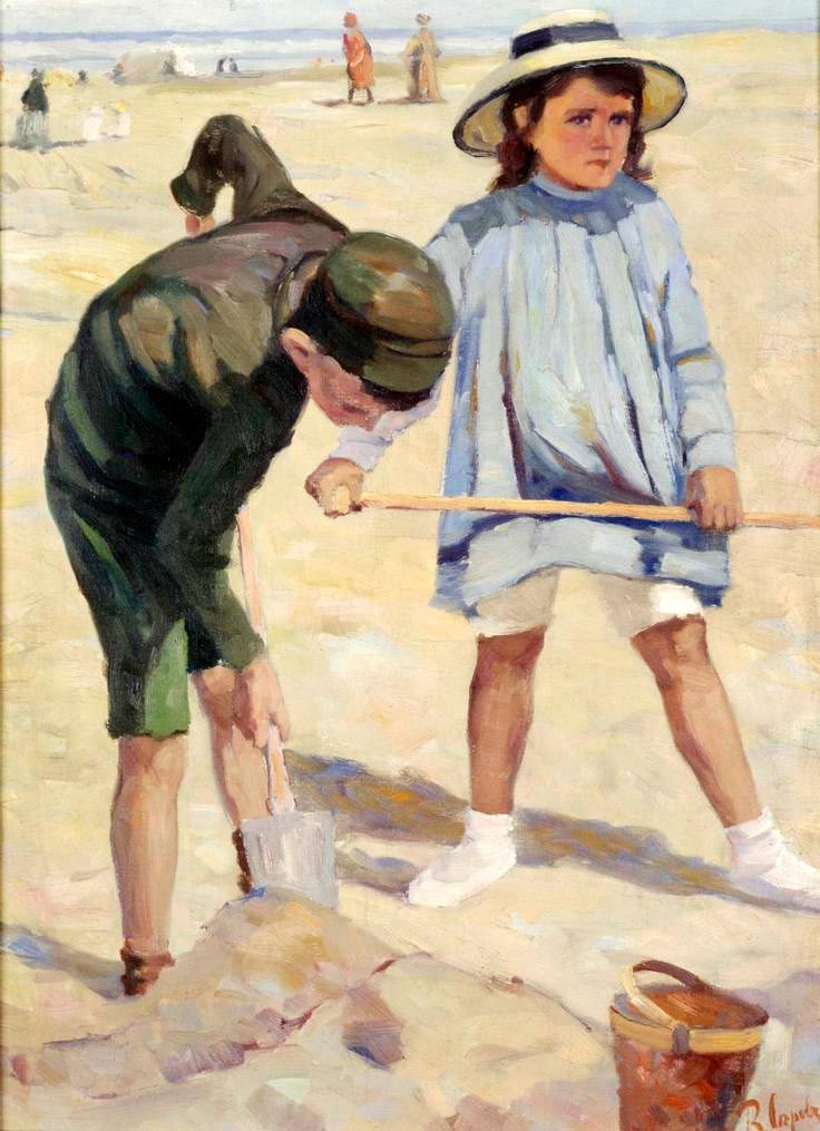 Дети на пляже (Children on the beach), 1893