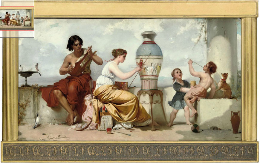 An allegory of the Arts (Аллегория искусств), 1866