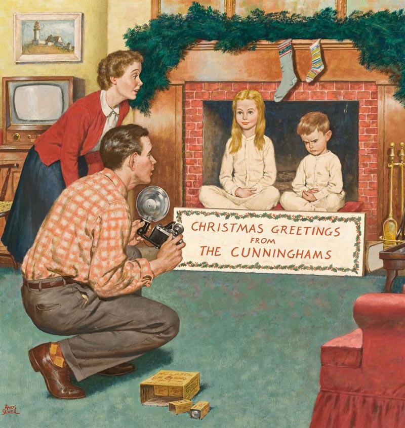 Christmas Greetings (Рождественские поздравления), 1954