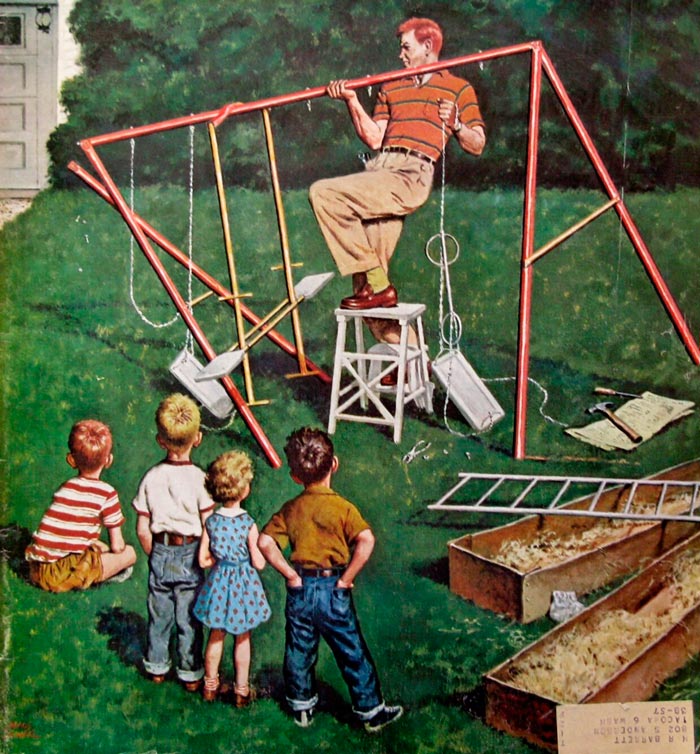 Swing-Set (Сборные качели), 1956