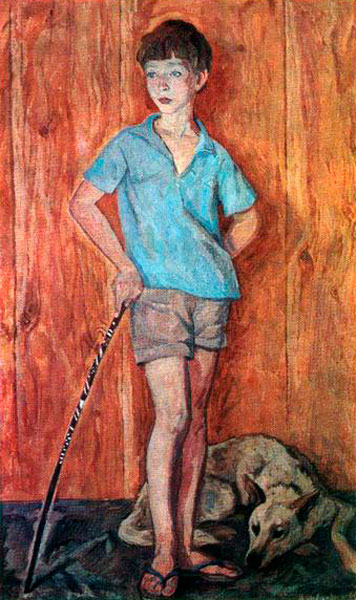 Миша и тузик (Misha and dog), 1969