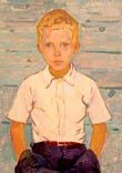 The boy from Lake Pskov