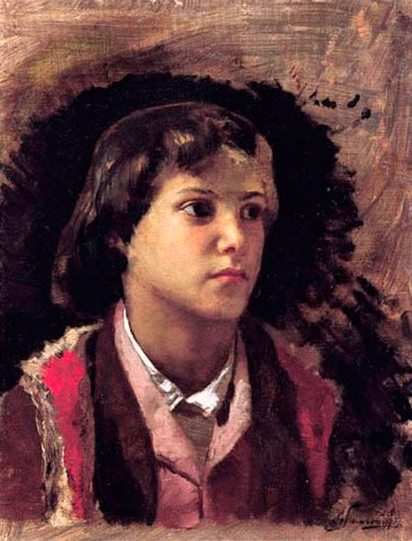 Мальчик из Сабин Хилс (The boy from Sabin Hills), 1889