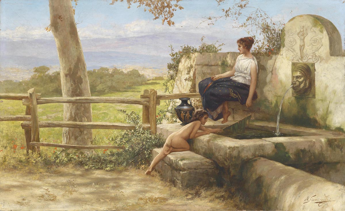У источника (At the source)