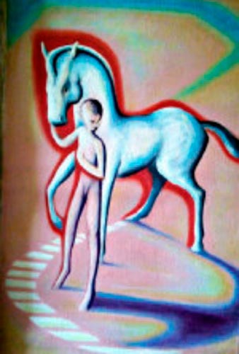 Boy Leading a Horse (Мальчик, ведущий коня), 1948