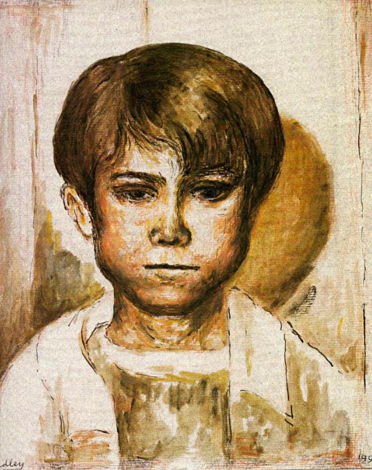 Study of a Boy on Brown (Этюд мальчика на коричневом), 1993