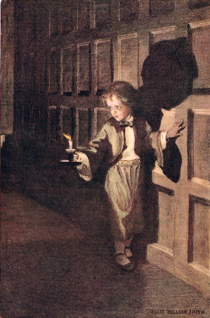 «A сhild by сandlelight / Ребенок при свете свечей», 1905