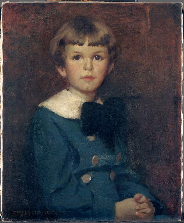 Child in a Blue Suit / Portrait of Henry P. Mcilhenny (Ребенок в синем костюме / Портрет Генри П. МакИлхенни), 1916
