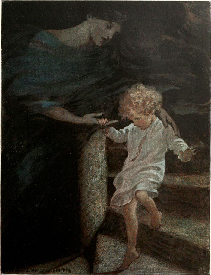 «At the Back of the North Wind / За северным ветром», 1919