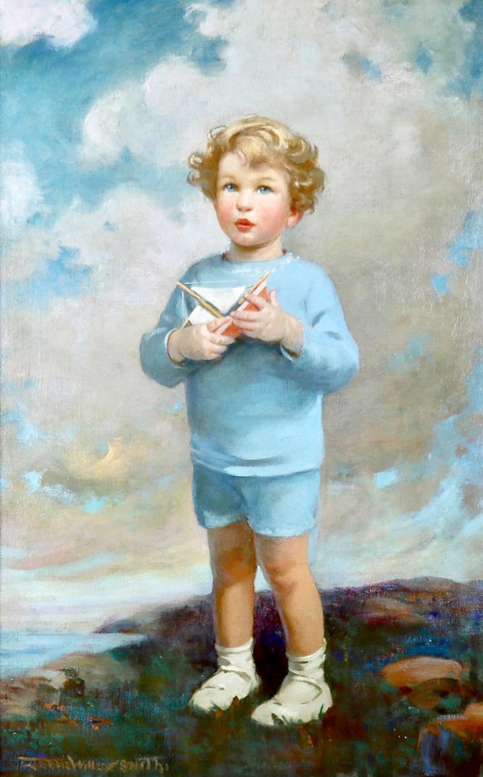 Portrait of a boy / Peter Krumbhaar (Портрет мальчика / Питер Крумбхаар), 1926