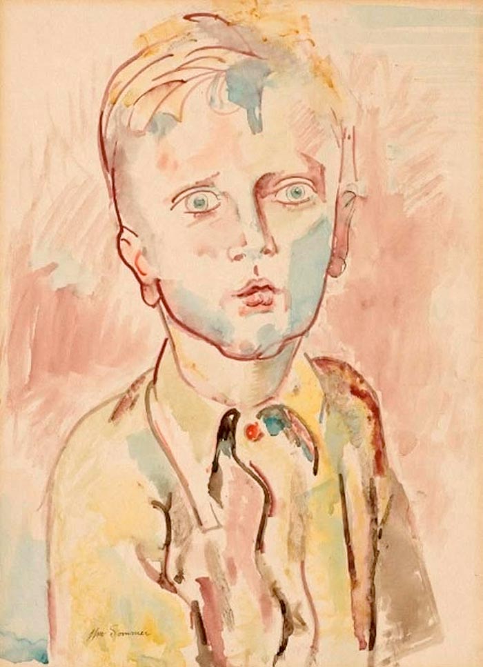 Startled Boy (Испуганный мальчик), 1925-1930