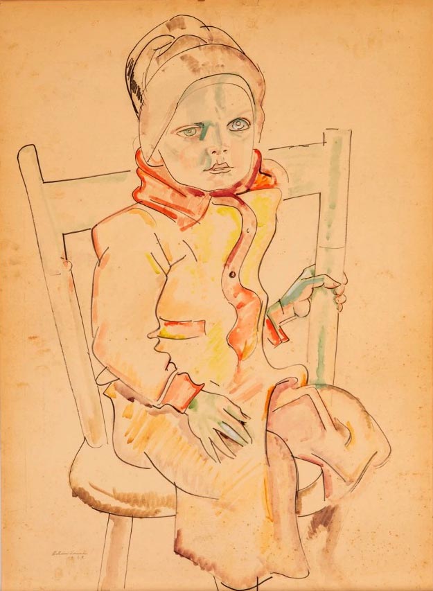 Seated Child (Сидящий ребёнок), 1927