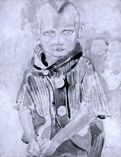 Boy in striped jacket (Мальчик в полосатой куртке), 1929