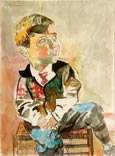 Сидящий мальчик