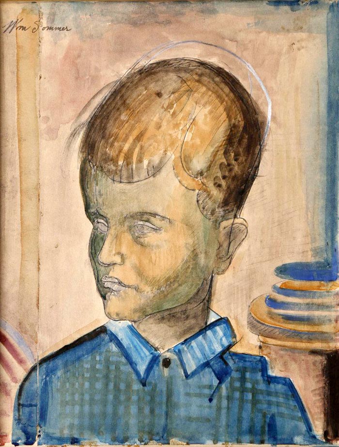 The Blue Shirt (Синяя рубашка), c.1934