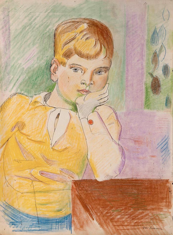 Boy in Yellow Sweater (Мальчик в жёлтом свитере), c.1935