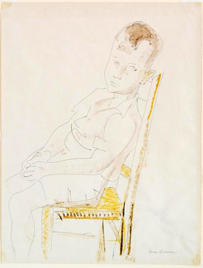 Boy in Chair (Мальчик на стуле)