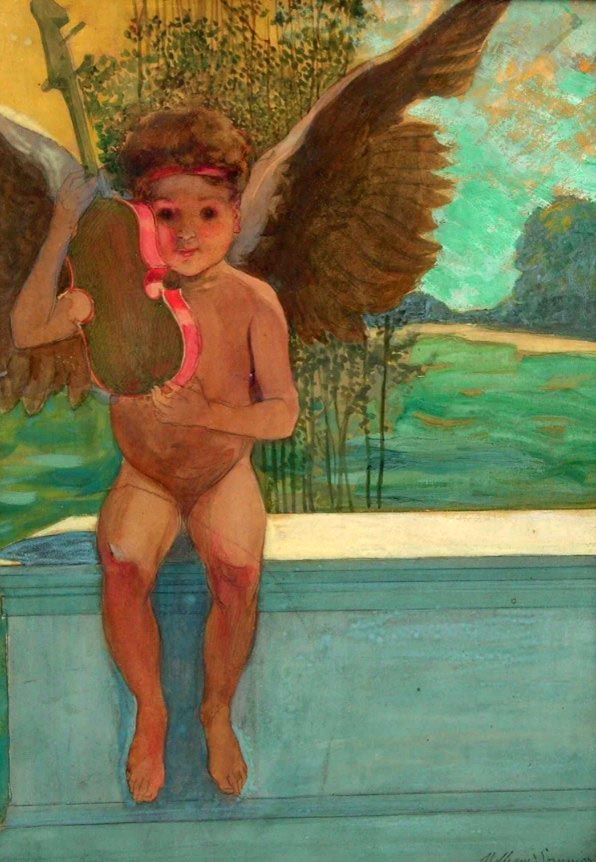 Cupid with a violin (Купидон со скрипкой)