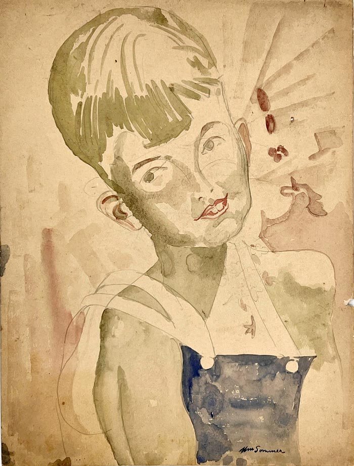 Portrait of a young boy (Портрет мальчика)