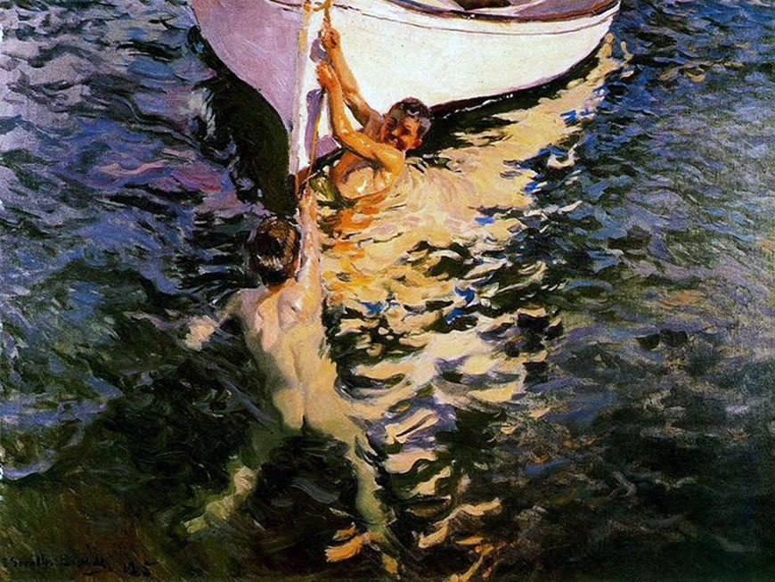 El bote blanco (Белая лодка), 1905