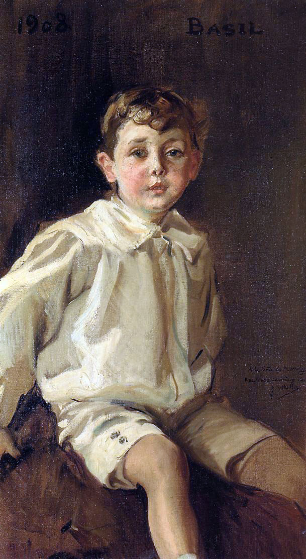 Portrait of Basel Mundy (Портрет Базеля Мунди), 1908