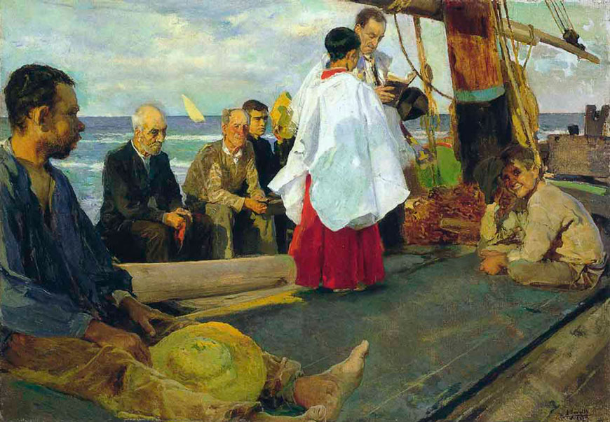 Blessing the Boat (Освещение лодки), 1895