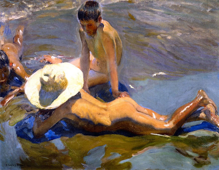 Boys on the Beach (Мальчишки на пляже), 1908