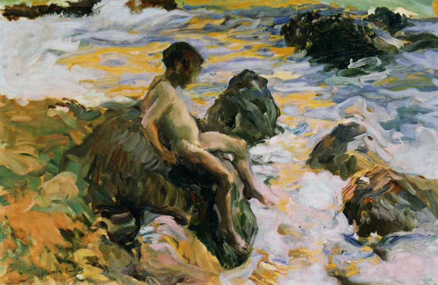 Boy in Sea Foam (Мальчик в морской пене), 1900