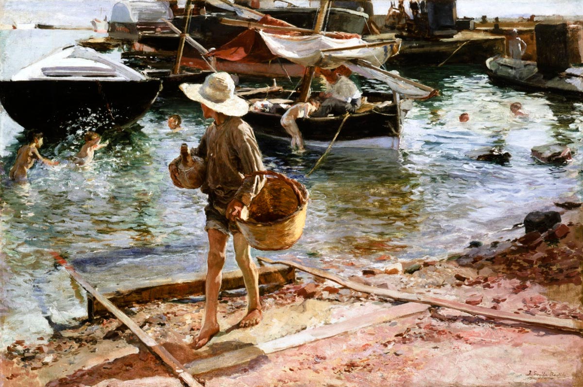 The port of Valencia (Порт Валенсии), 1897