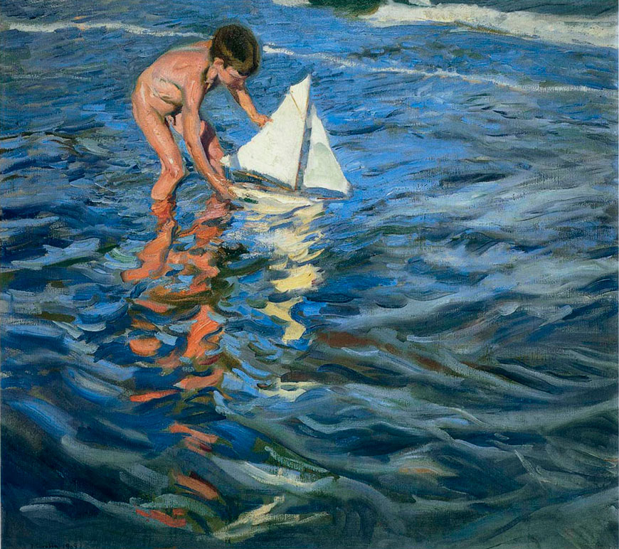 The Young Yachtsman (Юный яхтсмен), 1909