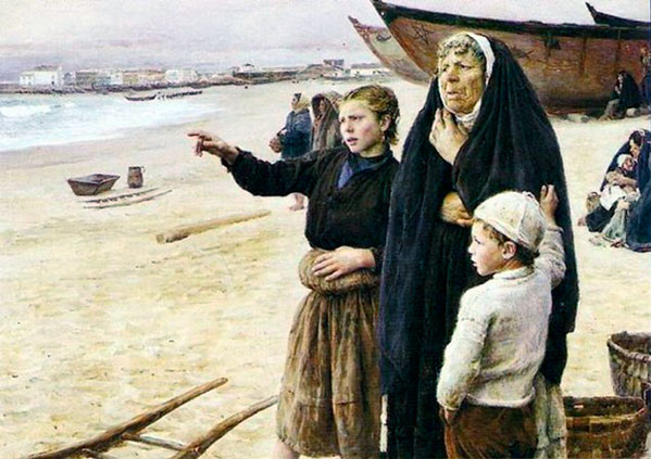 A Vinda dos Barcos (Прибытие лодки)