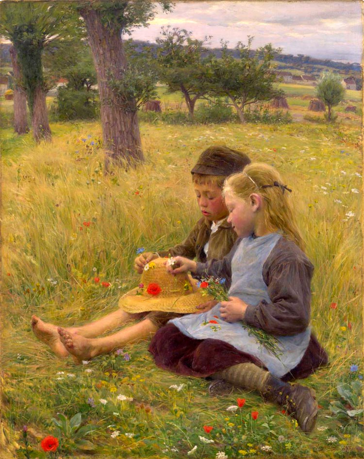 In the fields (В полях), 1892