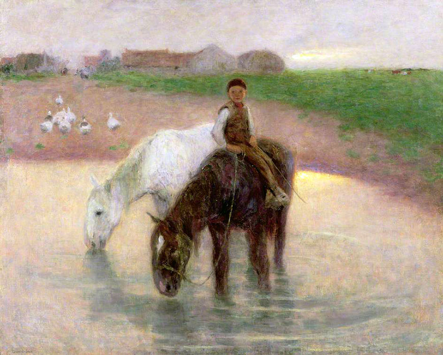 The Horse Pond (Лошадиный пруд), c.1890