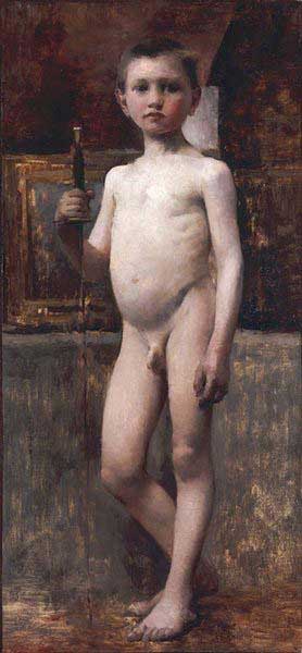 Nude Boy with Sword (Обнаженный мальчик с мечом)