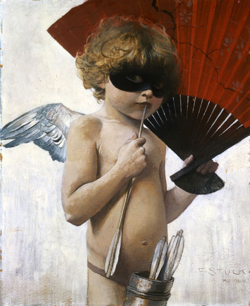 Cupid at the Masquerade (Амур в маскарадном костюме), ca. 1887-88