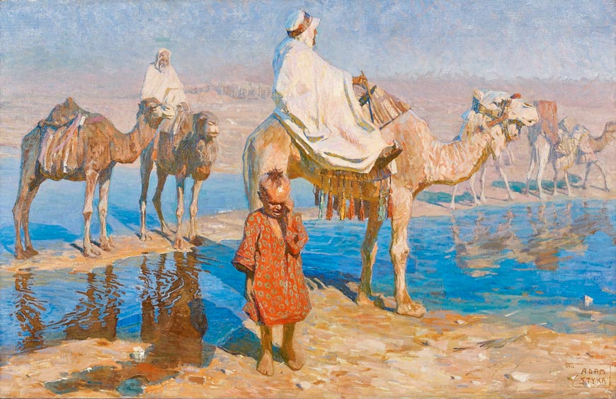 Traversée d'un Oued au Maroc (Пересечение вади в Марокко)