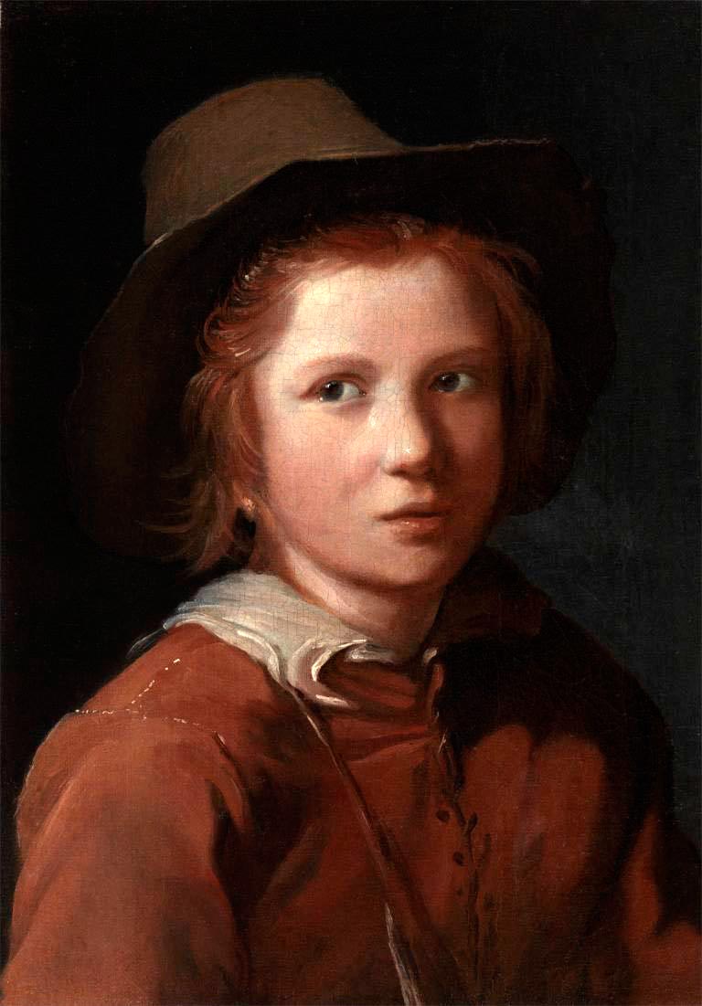 A young boy with a hat (Мальчик в шляпе), 1655-1656